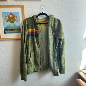 Aviator Nation - 5 STRIPE HOODIE - CAMO